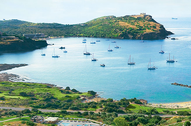 Cape Sounio, возле церкви Агиос Петрос