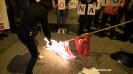 В центре Афин сожгли турецкий и американский флаги