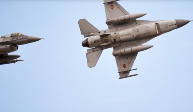 Места для размещения переданных Украине F-16