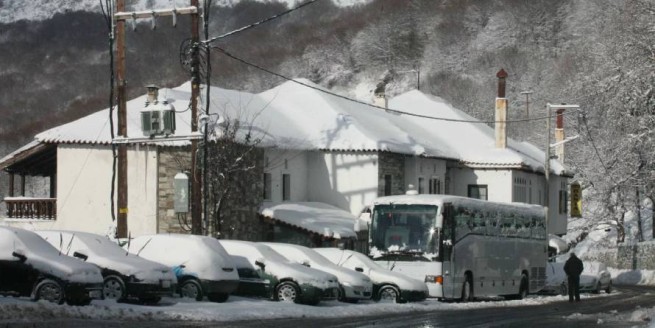 В горах снежный покров достиг 10 см