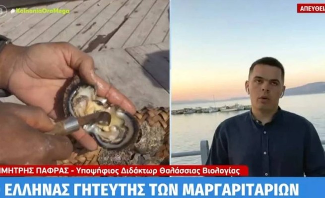 «Охотник» за жемчугом в греческих морях