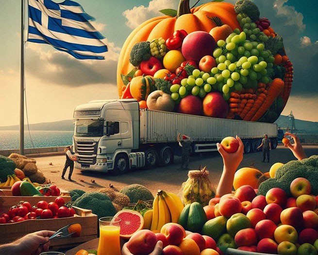 Греческое сельскохозяйственное производство в упадке: резкий рост импорта фруктов и овощей