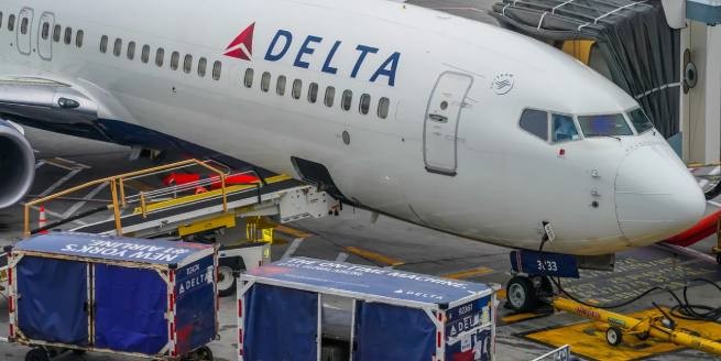 Первый прямой рейс в аэропорт «Эл. Венизелос» американского лайнера Delta