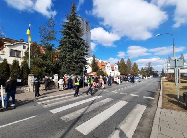 Украинец поджег себя с призывом защищать родину