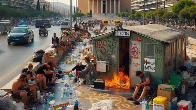 Городские власти Афин принимают меры на случай долгого жаркого лета