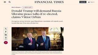 FT: Орбан рассказал о планах Трампа по Украине, и как Европа может извлечь из них выгоду