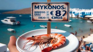 Миконос: место, где 1 креветка стоит 87 евро