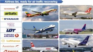 Аэропорт Львова показал перечень авиакомпаний, которые вернутся в Украину первыми